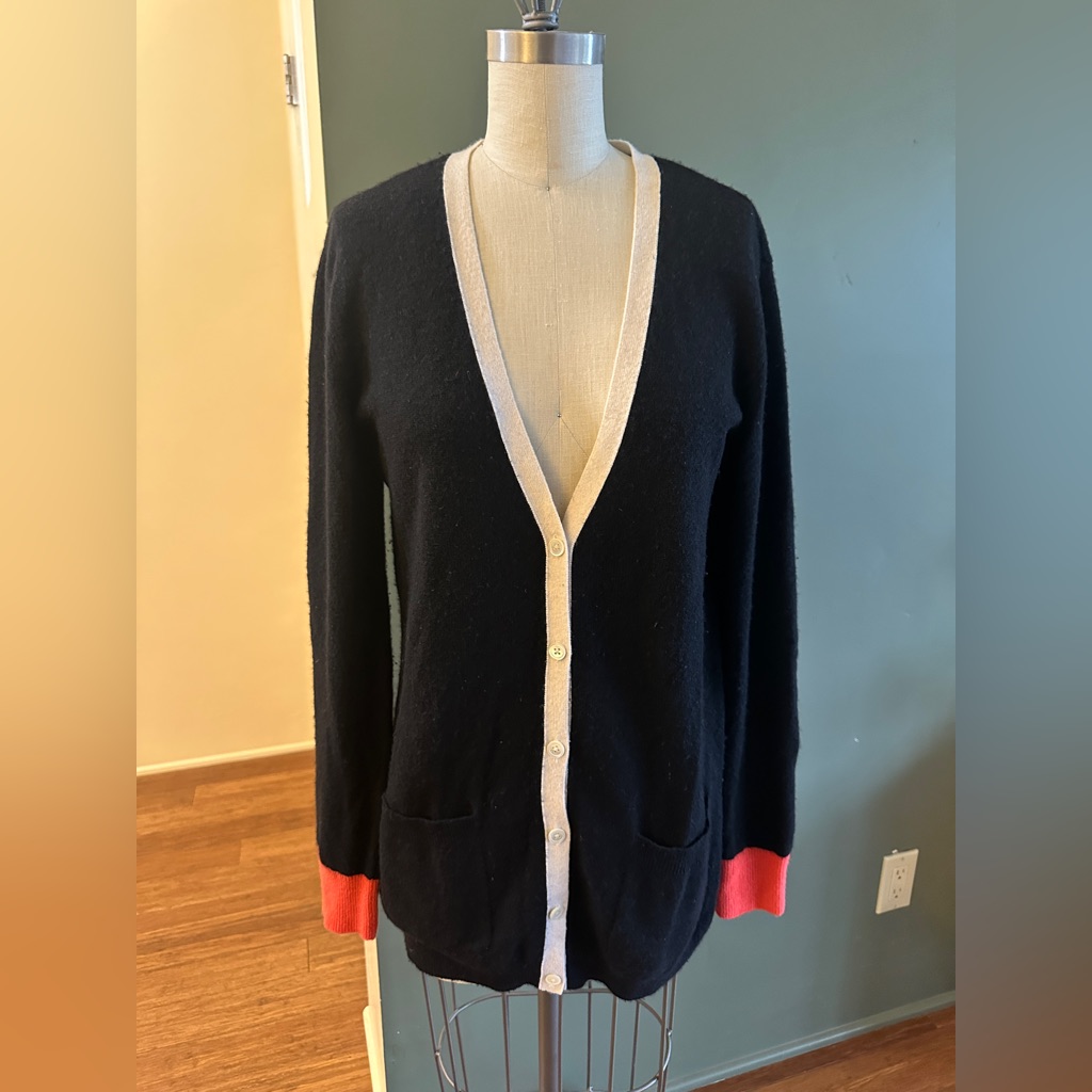 Equipment Ella Cashmere Cardigan Size Medium